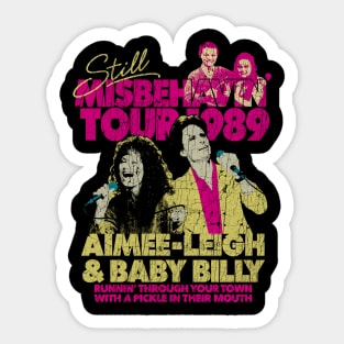 VINTAGE - Still Misbehavin' Tour 1989 Sticker